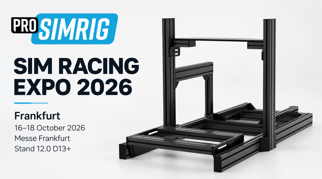 PRO SIMRIG is Heading to Sim Racing Expo 2026