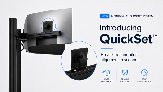 Introducing QuickSet™: Faster Monitor Setup, Easier Alignment