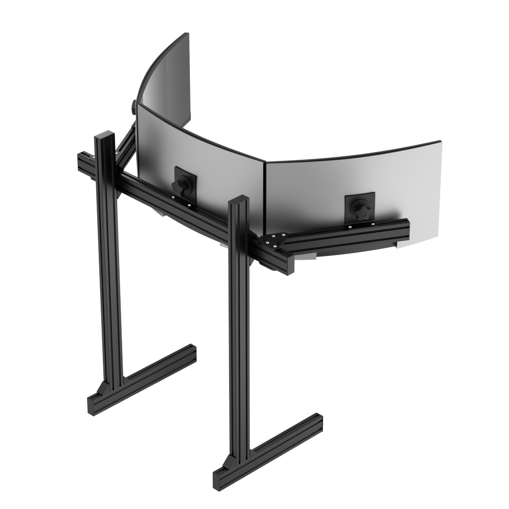 Triple Monitor Stand with QuickSet™